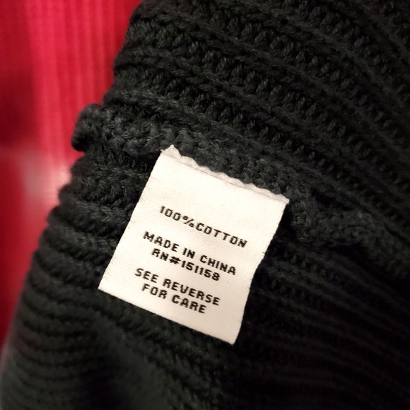 525 America (Revolve) - Cotton Ombre Tie Dye Style Open Front Cardigan - Size L - Picture 8 of 9